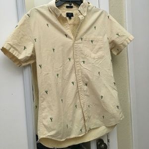 🌻MAKE AN OFFER🌻J Crew Short Sleeve Printed Shirt
